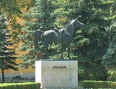 Shagya (l) szobor