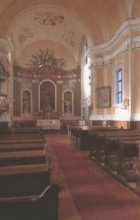 Komrom - A sznyi rmai katolikus templom bels tere